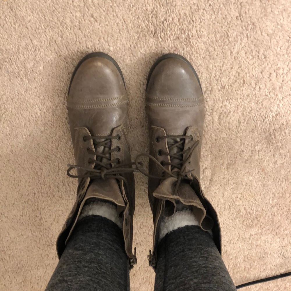 Steve Madden Combat Boots